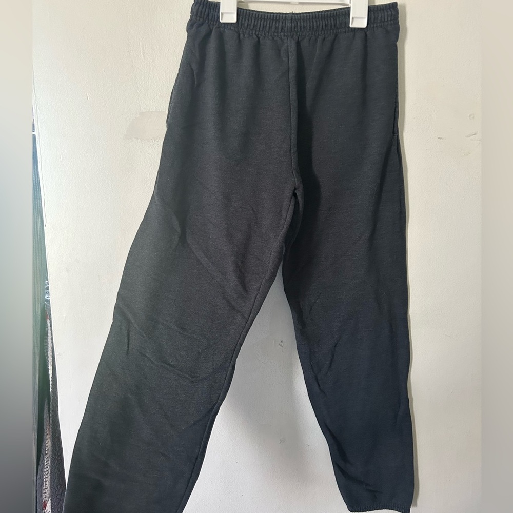 Dark charcoal grey men’s joggers